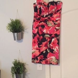 Roulette Strapless Dress